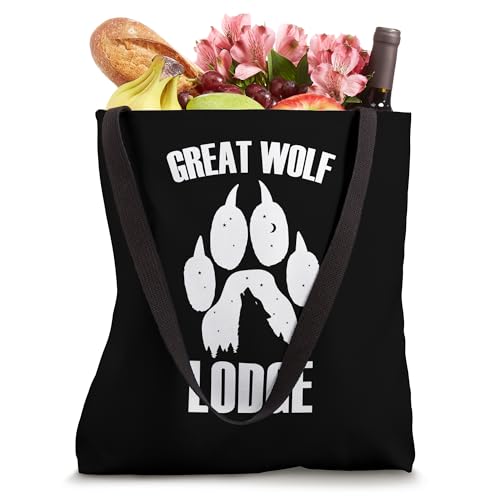 Bolso tote divertido para amantes de Great Wolf Lodge y aventuras al aire libre miniatura 4