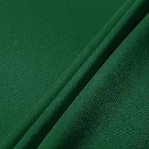 Image of sancua Rectangle Tablecloth - 90 x 156 Inch - Stain and Wrinkle Resistant Washable Polyester Table Cloth, Decorative Fabric Table Cover for Dining Tables, Buffet Parties and Christmas, Hunter Green