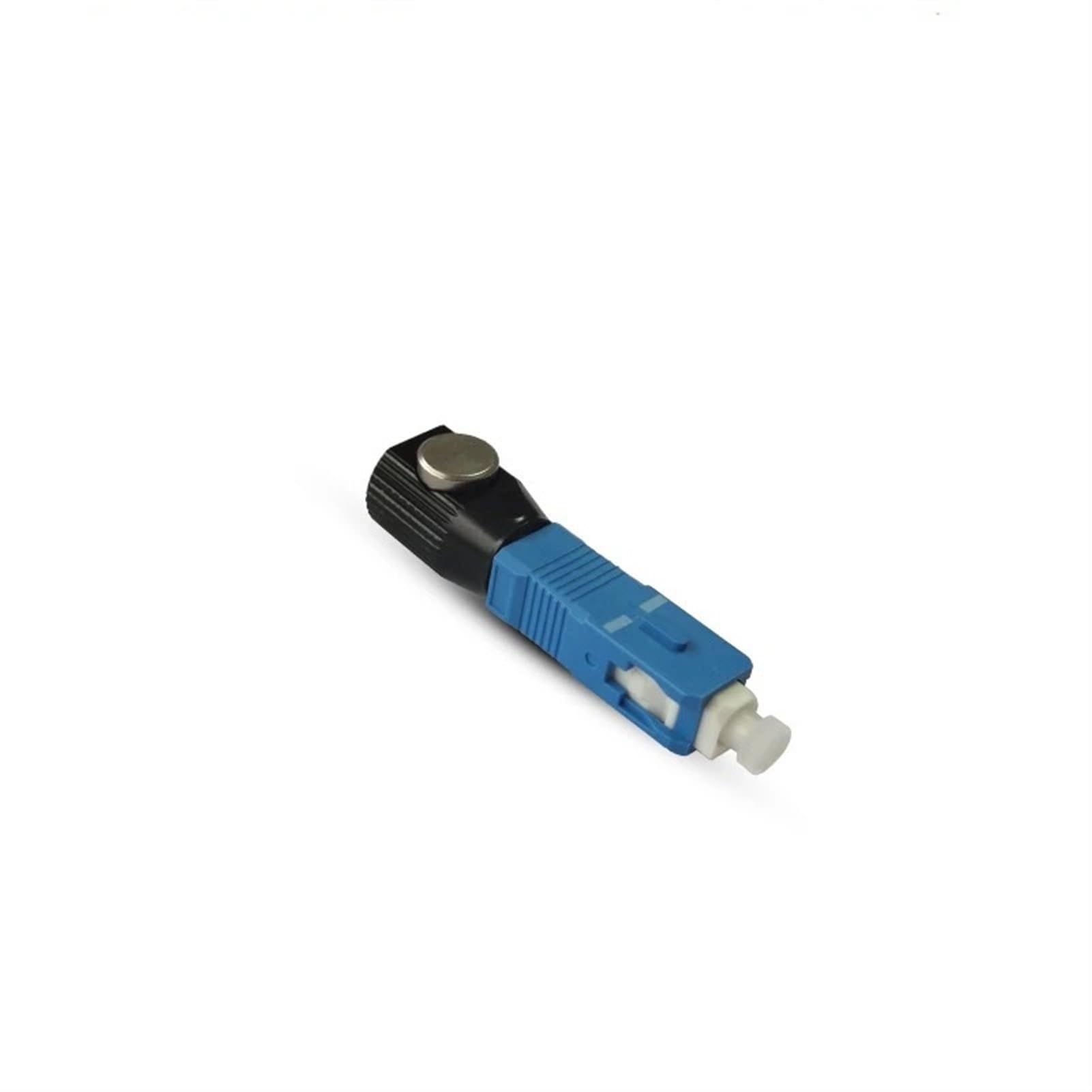 Adaptateur de Fibre Nue SC, 5 pièces, Bride de coupleur de Fibre Optique 126um 130um 150um 200um 250um 300um 400um 440um 600um(Silver 126um)