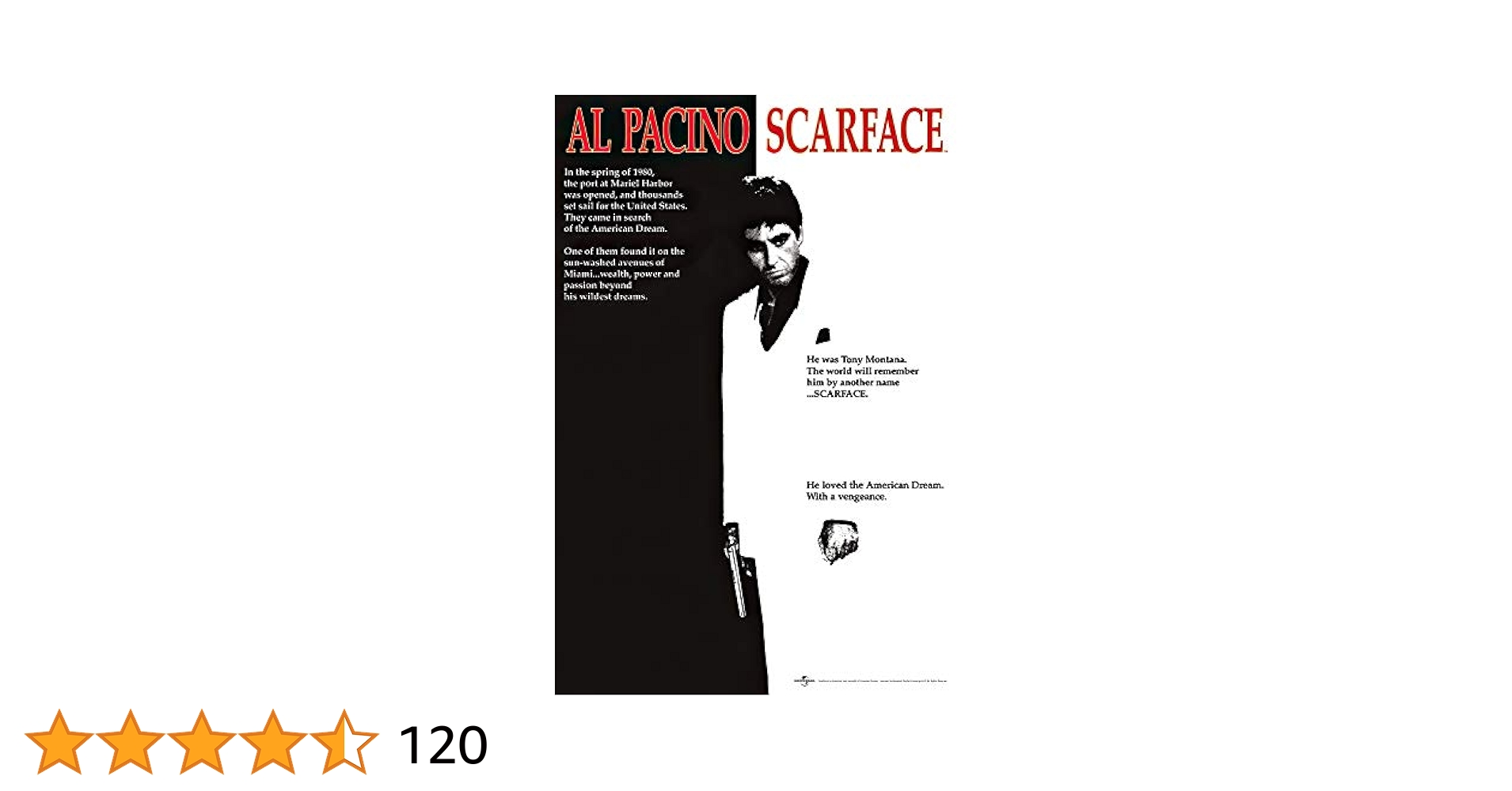 【額縁付き】Scarface スカーフェイス A2ポスター ① 額縁付き】Scarface スカーフェイス A2ポスター ① Amazon.co.jp