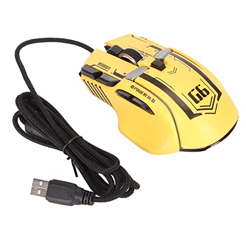 Ratón para juegos con cable RGB de 12800 dpi y 10 botones configurables 6