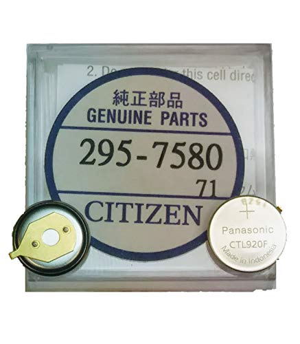 295-7580 Genuine Original Citizen Watch Energy Cell - Battery - Capacitor for Eco-Drive