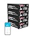 48V 100Ah LiFePO4 Battery, 5120Wh Lithium Battery with 100A BMS, Up to 10000+ Rechargeable Cycles, Support in Series/Parallel, Perfect for RV Camping, Solar Power Storage (48V*100Ah*4Packs)