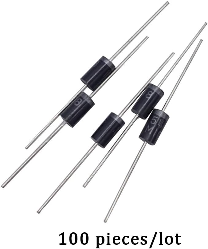 100pcs 1N5408 Mic Diode Fast Switching Schottky Diode Assorted Kit 3A 1000V DO-27