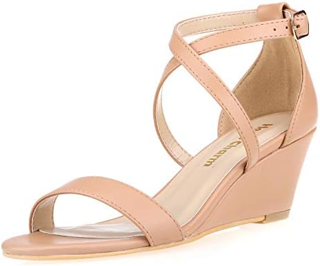 Open Toe Cross Ankle Strap Heel Sandals 