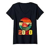 Photo Gallery donna 2020 dumpster fire retro vintage unique maglietta con collo a v Photo Gallery donna 2020 dumpster fire retro vintage unique maglietta con collo a v