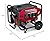 Powermate PM4500 4,500-Watt Gas-Powered Portable Open Frame Generator - COsense Technology - Quiet Operation - Ideal for Home, Camping, RV and Outdoor Activites - Engine Powered by Generac - Red/Black