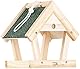 Royal Gardineer Vogelfutterhaus: Vogel-Futterhaus-Bausatz aus Echtholz, zum Aufhängen, 13-teilig (Vogelfutterhaus zum Hängen, Vogelhaus selber Bauen, Futterautomat)