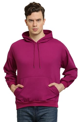 Image of Fleece Oversized Fit Pocket Hoodie for Men Small to 10xl