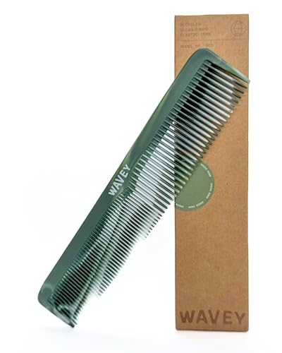 10 Best Products Made from Recycled Ocean Plastic That Impress 2 WAVEY Recycled Ocean Plastic Hair Comb (7 Inches)