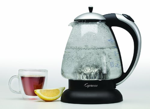 Capresso 259.04 H2O Plus Water Kettle, Matte Silver, 48-Ounce #TOP1