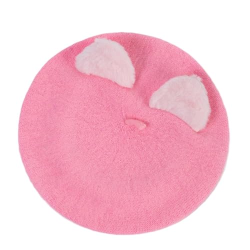 Girls Hat Lovely Painter Hat for Halloween Cat Ear for Street Photography