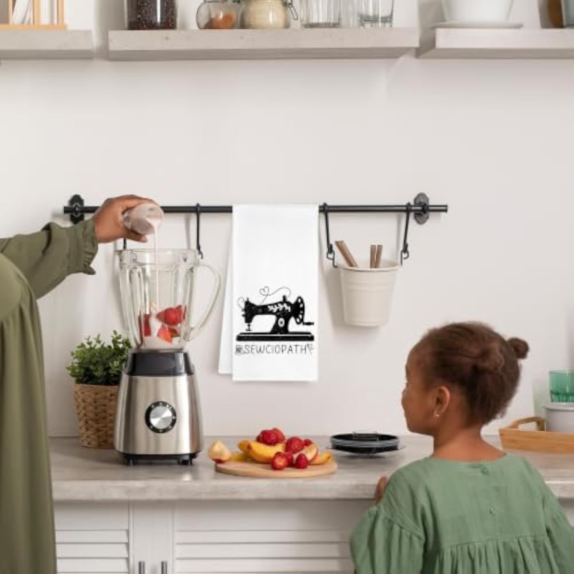 Funny Sewing Machine Kitchen Towels, Gifts for Seamstress