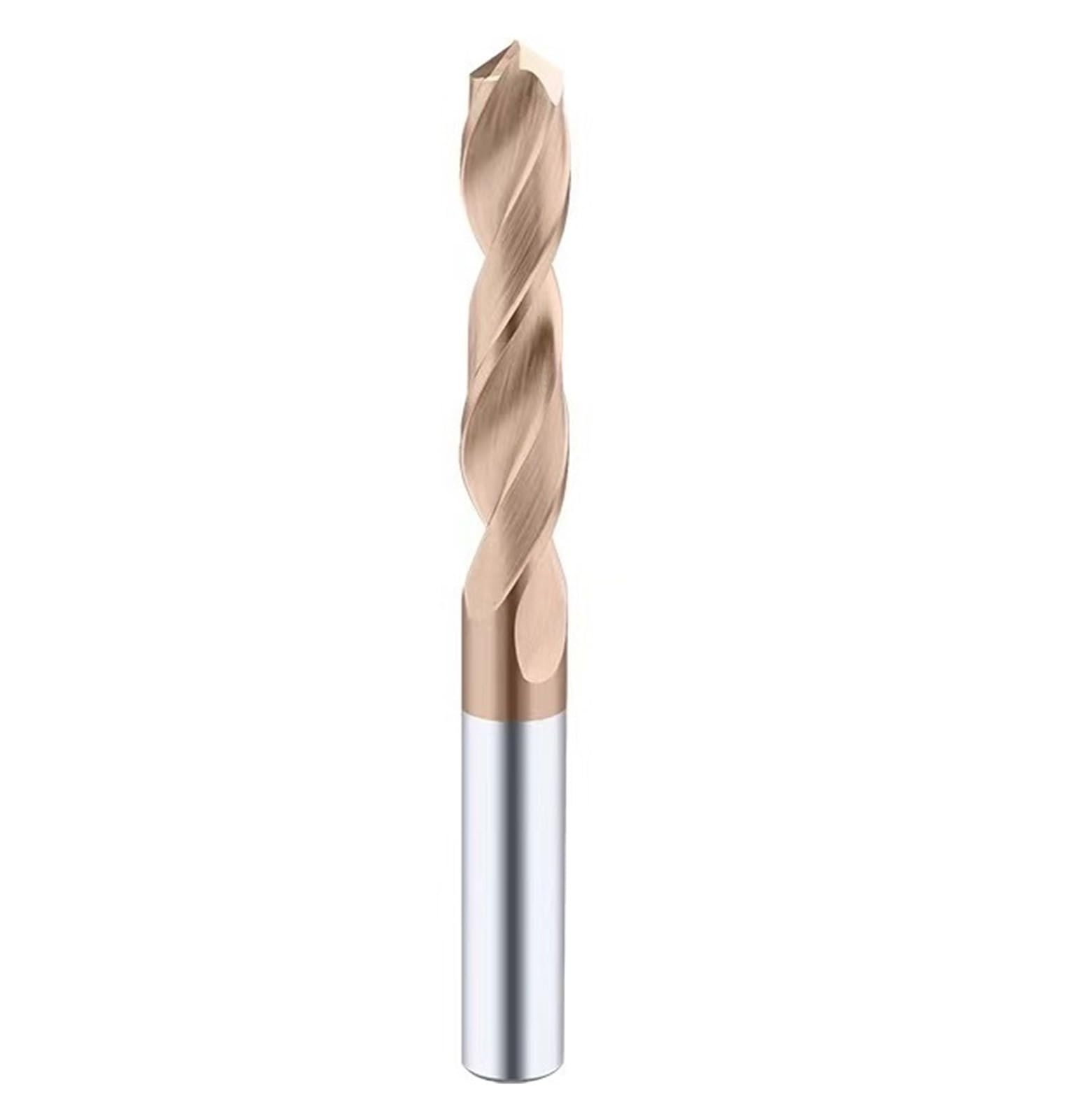 1 szt. Wiertło pełnowęglikowe z powłoką 55 stopni, otwór CNC ze stali wolframowej o długości 120 mm(6.8mm)