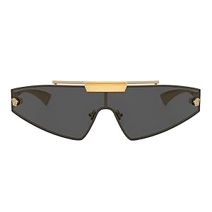 VERSACE ヴェルサーチ MOD.X05 オーバル シルバー グレー VERSACE ヴェルサーチ MOD.X05 オーバル シルバー グレー