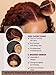 Beauty Forever Curly Glueless Wigs Human Hair 7X5 Pre-Everything Bye Bye Knots Wear and Go Wig with Reddish Brown,Pre Plucked Pre Cut HD Lace Front Curly Wig for Women 150% Density 33B Color 16inch