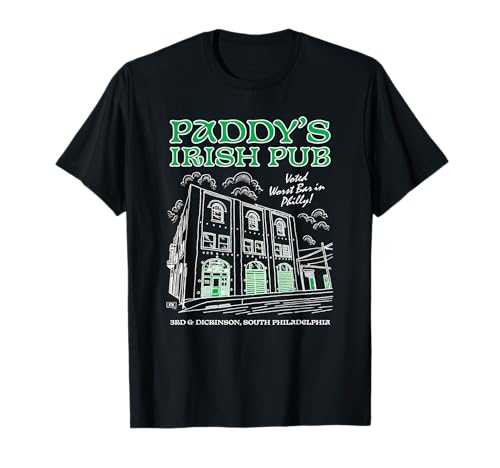 Its Always Sunny Paddys Irish Pub Sketch Funny Philly TV T-Shirt