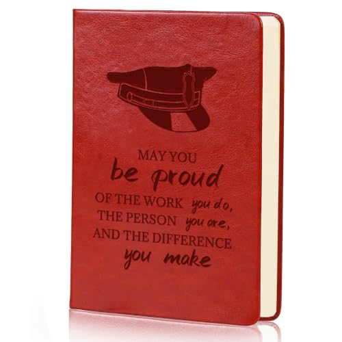 Journal A5 doublé en cuir 100 g/m² carnet de notes ligné