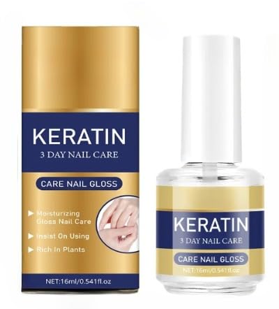 Keratin 3 Day Nail Care Oil for Nails & Cuticles | Nourishing Nail Strengthener Oil for Weak, Brittle & Damaged Nails | Moisturizing Cuticle Care for Hands, Feet & Toes | Daily Nail Conditioning Treatment (Pack of 1)-image-21
