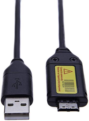 Aiivioll SUC-C3 Cavo di ricarica USB di ricambio per fotocamera digitale, compatibile con SUC-C7 CB20U05A/B EA-CB20U12/EP CB20U05A Samsung Digimax Cameras-WB500 WB600 WB650 (1,5 m)