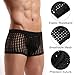 Panegy Men's Fishnet Booty Shorts Casual Running Workout Mesh Boxer Shorts Sexy Fashion Lounge Shorts Swim Trunks