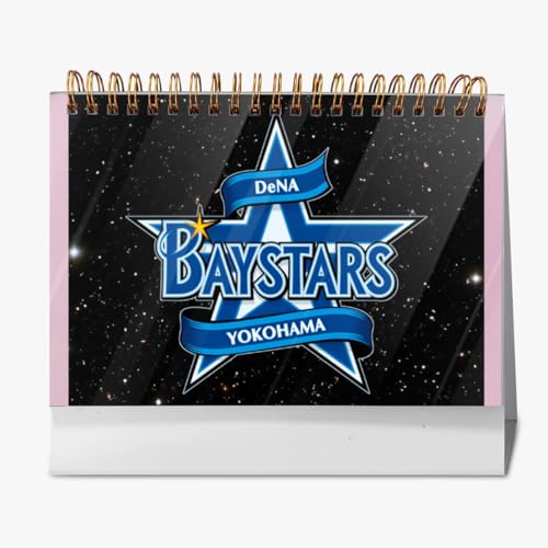 2026年 卓上カレンダー 横浜ベイスターズ 野球応援 デスクトップ カレンダー 小型 月間 書き込み 計画整理用 おしゃれ 記念品 プレゼント 2025年9月?2026年12月