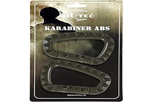 Mil-Tec Tactical ABS Carabiner Olive