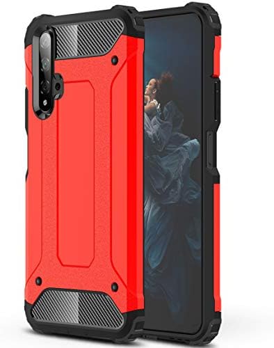 J&H Huawei nova 5T Armour Protective Case, Huawei nova 5T Hard Shell Rugged Case, Hybrid Dual Layer Shockproof Case for Huawei nova 5T
