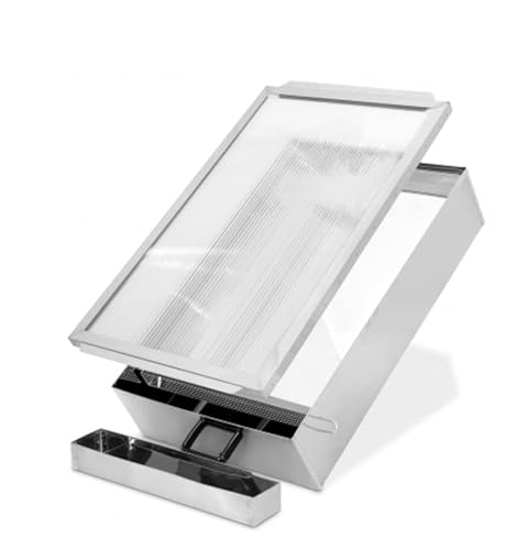 imker.discount Bienenwagner Sonnenwachsschmelzer 4 Waben Zander Dadant DN Edelstahl Metall Cover