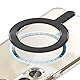 Universal Handy Magnet Ring Aufkleber für alle Smartphones, Sinjimoru Starker Magnetring Sticker Adapter für MagSafe Nachrüsten für Android/iPhone Handy Hülle. M-Plate Schwarz