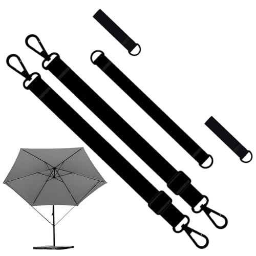 Fixed Strap For Outdoor Umbrella - Buckle Band,Windproof Fixed Strap | Reusable Parasol Straps Tensioner, Camping Accessories Fo