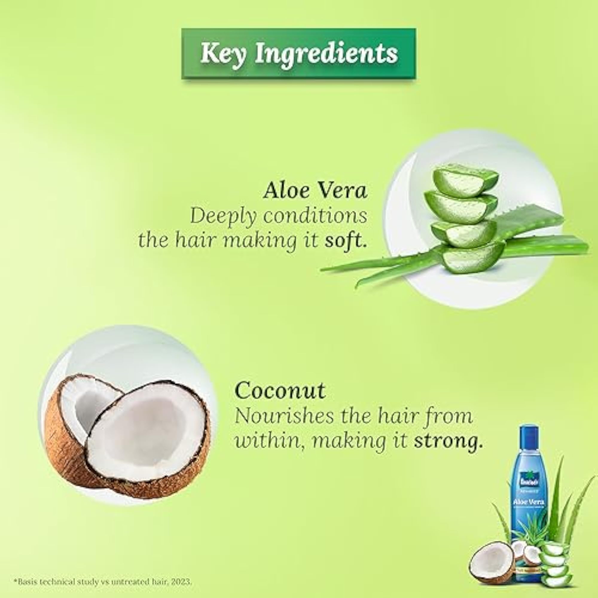 Aloe Vera Enriched Coconut Hair Oil for Nourishment