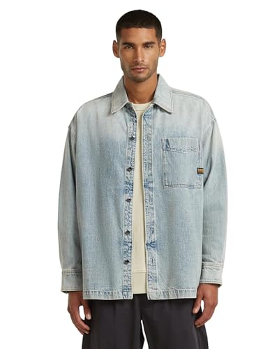 Surchemise G-Star Raw C.V. bleue taille S style veste légère homme