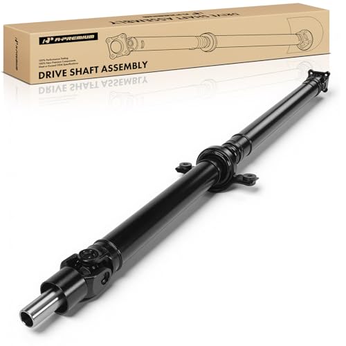 A-Premium Rear Drive Shaft Driveshaft Assembly Compatible with Subaru Forester 2009 2010 2011 2012 2.5L, Sport Utility, [Automatic Transmission], # 27111SC021, 27111SC020, 60.43'-61.61' Prop Shaft