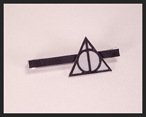 Deathly Hallows Tie Clip | Harry Potter Tie Clip | Gifts for Him | Tie Bar | Bar Clip | Mens Accessories | Best Man Gifts | Hogwarts