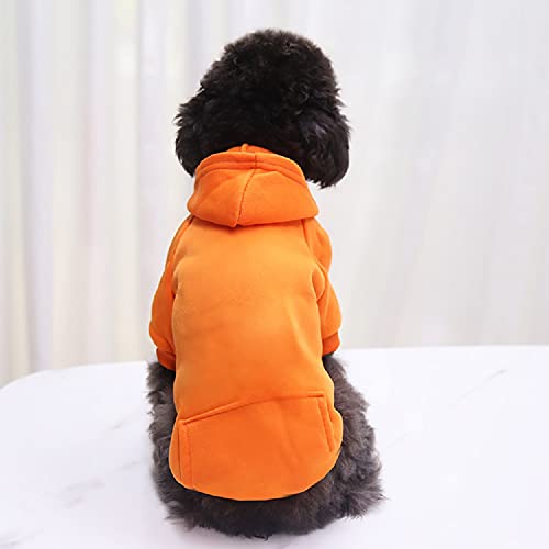 Yikeyo 4 Pack Dog Fall Clothes Dog Hoodie Blank Puppy Sweaters for Small Dogs Boy Male Girl for 1lb to17.6lb - Dog Pet… - Image 6