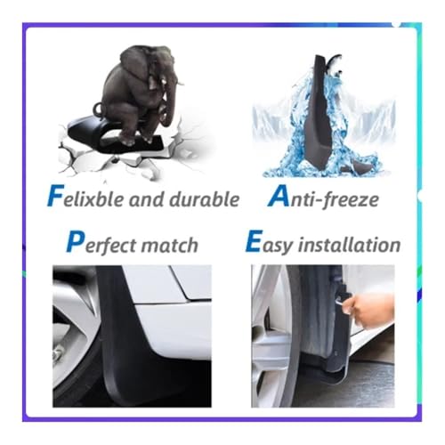 Garde-boue Ford Focus 3 Berline (4 Pièces 2011-2018) Bavettes Auto