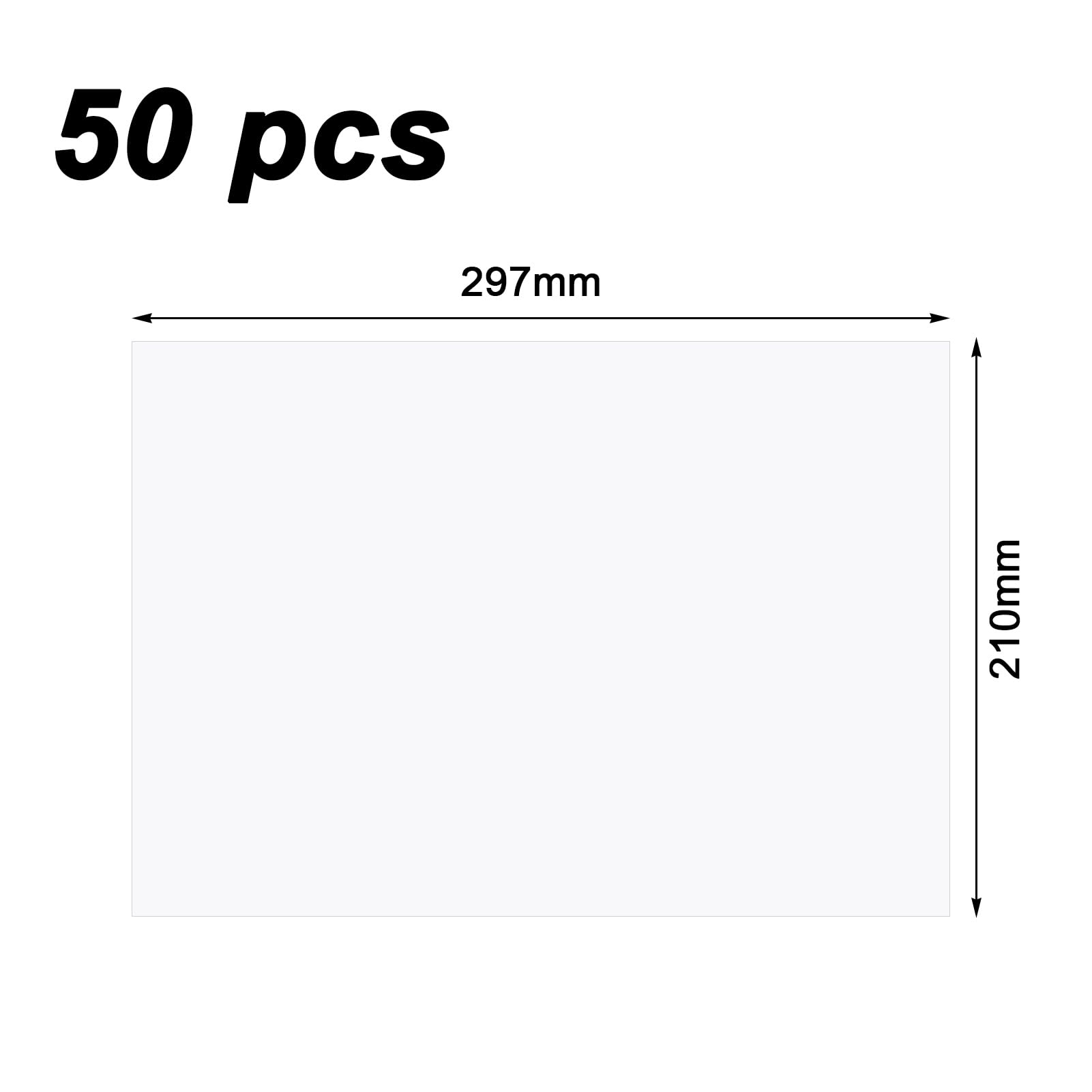 Carta Da Lucido Trasparente A4 - 50 Fogli Per Disegno, Artigianato E Design - Foto 9