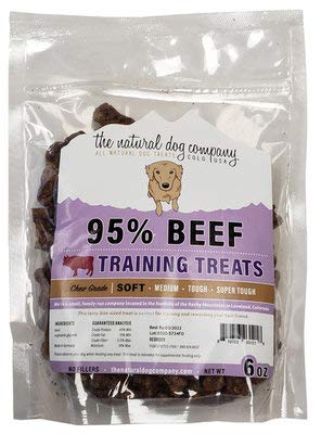The Natural Dog Company All Natural Soft Meat Training Treats (Beef)