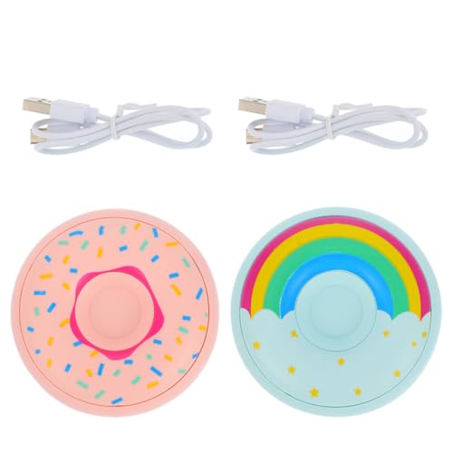 2 Sets Winter Portable Hand Warmer Rechargeable Pocket for Commuters