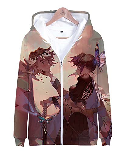 Syqiya Anime - Felpa da uomo e donna con cappuccio...