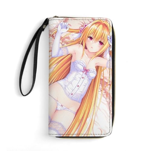 [���@�s���h] ���z �����Y ToLOVE�� ���F�̈� �����z �E�H���b�g ���f�B�[�X ���K���� �c19.7cm×��10.5cm×��3.5cm ���� ��e�� �l�C ������ ������� �g���₷�� �J�[�h������������� PU�v ���@�\ ���� �A�j�� �L�����N�^