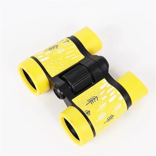 Binoculares infantiles plegables 4x30mm amarillos miniatura 1