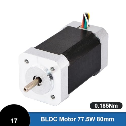 Moteur électrique BLDC 24V triphasé courant continu 4.8A