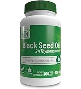 Health Thru Nutrition Black Cumin Oil (Schwarzkümmelöl), Nigella sativa, 500mg, hochdosiert, 60 W...