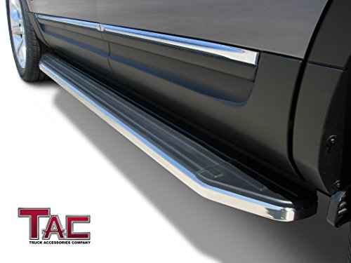 Estribos TAC aluminio negro para Toyota Sienna 2005-2010 miniatura 3