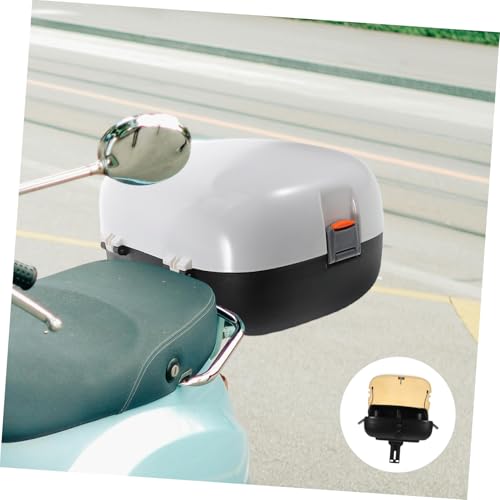 Boîte de rangement blanche arrière ABOOFAN coffre étanche moto - 7