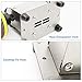 Jewelry Polishing Machine, Multifunction Jewelry Rock Grinder Bench Buffer Polisher Output Speed 4500-9000rpm