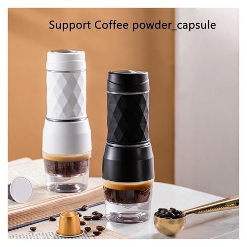 Cafetera portátil manual 2 en 1 para 120 mL miniatura 4