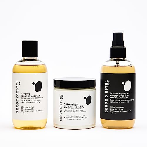 Routine Lissage Brésilien SERGE D'ESTEL formulation haut de gamme 100% Vegan